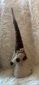 Natural Scandi style Santa - with gift bag - Large