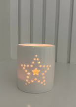 Load image into Gallery viewer, Dotted Star Candle Pot