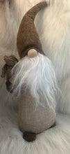 Load image into Gallery viewer, Natural Scandi style Santa - with gift bag - small
