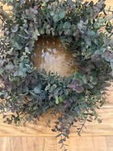 Load image into Gallery viewer, Faux Eucalyptus Wreath