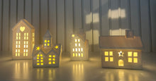 Load image into Gallery viewer, LED White Townhouse 12cm
