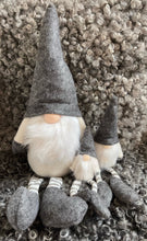 Load image into Gallery viewer, Grey Fabric Sitting Gonk 26cm