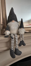 Load image into Gallery viewer, Grey Fabric Sitting Gonk 19.5cm