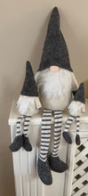 Load image into Gallery viewer, Grey Fabric Sitting Gonk 19.5cm