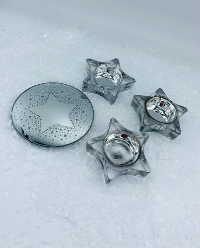 Mirror Candle Plate