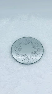 Mirror Candle Plate