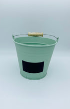 Load image into Gallery viewer, Metal Buckets with Labels