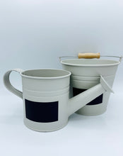 Load image into Gallery viewer, Metal Buckets with Labels