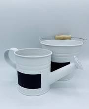 Load image into Gallery viewer, Metal Buckets with Labels