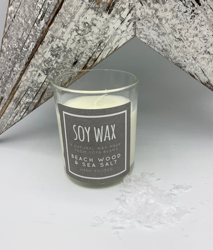 Beach Wood & Sea Salt - Soy Wax Candle