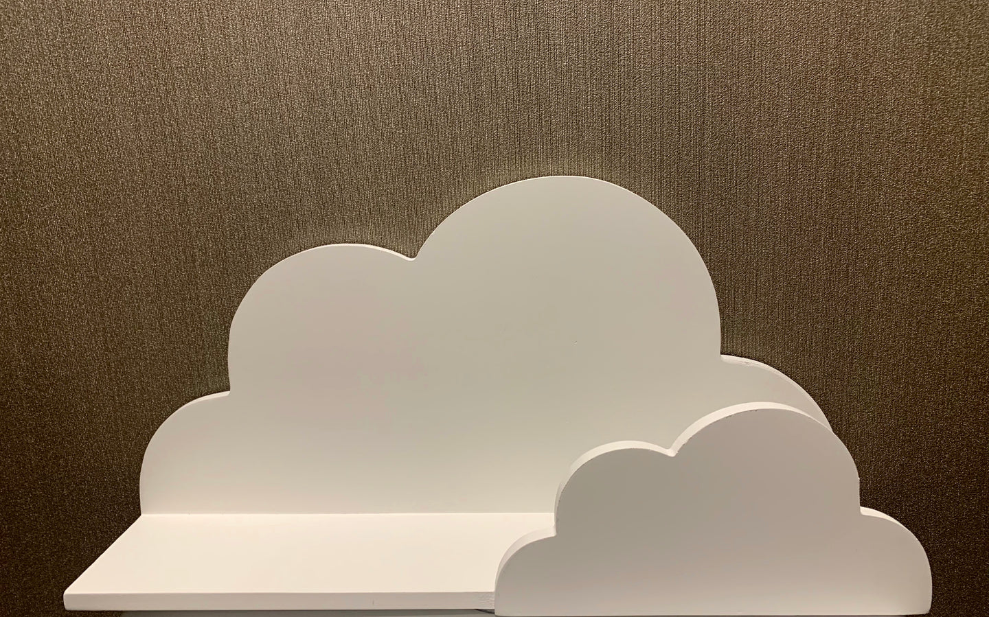 White Cloud Shaped Shelf
