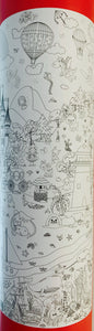 Colour In Poster - Fantasy - 100cm